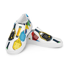 Load image into Gallery viewer, &quot;Pickle Ball&quot;  Women’s slip-on canvas shoes
