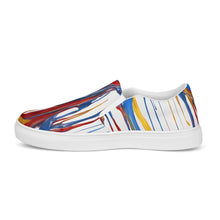Load image into Gallery viewer, Paint&quot;  Women’s slip-on canvas shoes
