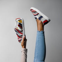Load image into Gallery viewer, &quot;The Milk Shake&quot; women’s slip-on canvas shoes.
