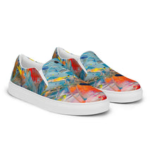 Load image into Gallery viewer, &quot;Abstract One&quot;  Women’s slip-on canvas shoes
