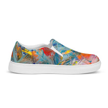 Load image into Gallery viewer, &quot;Abstract One&quot;  Women’s slip-on canvas shoes
